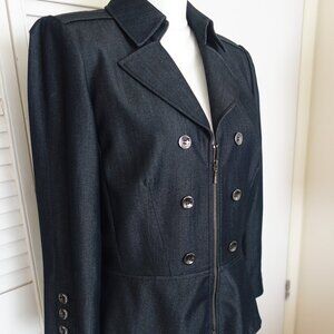 TAHARI Arthur S. Levine Blue Jacket Womens's Size 8